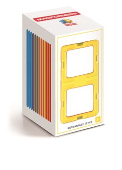 MAGFORMERS 12-częściowy zestaw magnetyczny &quot;Rectangle&quot; - 3+ ze sklepu Limango Polska w kategorii Zabawki - zdjęcie 173948198