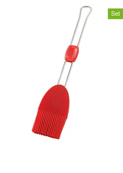 Dr. Oetker Pędzle cukiernicze (2 szt.) &quot;Flexxible&quot; w kolorze czerwonym - 26 cm ze sklepu Limango Polska w kategorii Akcesoria kuchenne - zdjęcie 173948215