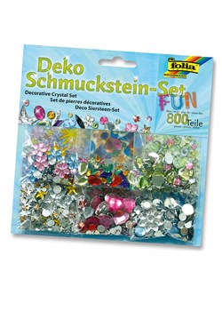 folia PAPER Zestaw ozdobnych kamyczków &quot;Fun&quot; w różnych kolorach ze sklepu Limango Polska w kategorii Zabawki - zdjęcie 173948496