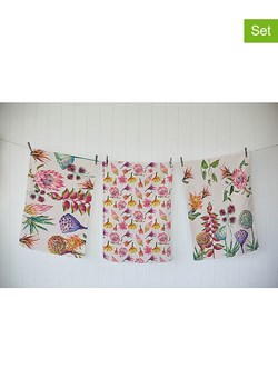 Madre Selva Ściereczki (3 szt.) ze wzorem do naczyń - 70 x 50 cm ze sklepu Limango Polska w kategorii Ścierki kuchenne - zdjęcie 173948578