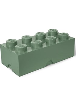 LEGO Pojemnik &quot;Brick 8&quot; w kolorze szarozielonym - 50 x 18 x 25 cm ze sklepu Limango Polska w kategorii Pojemniki kuchenne - zdjęcie 173948737