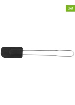 FM Professional Szpatułki (2 szt.) w kolorze czarnym do ciasta - dł. 28 cm ze sklepu Limango Polska w kategorii Akcesoria do pieczenia - zdjęcie 173948829