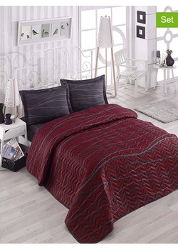 Elizabed 3-częściowy zestaw "Verda" w kolorze czerwonym ze sklepu Limango Polska w kategorii Pościele - zdjęcie 173948916