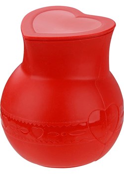 Dr. Oetker Silikonowy garnek &quot;Flexxible Love&quot; w kolorze czerwonym do roztapiania - 250 ml ze sklepu Limango Polska w kategorii Akcesoria do pieczenia - zdjęcie 173949379