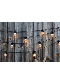 lumisky Girlanda solarna "Party" w kolorze ciepłej bieli - dł. 600 cm ze sklepu Limango Polska w kategorii Oświetlenie ogrodowe - zdjęcie 173949709