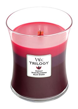 WoodWick Świeca zapachowa &quot;Trilogy - Sun-Ripened Berries&quot; - 275 g ze sklepu Limango Polska w kategorii Świece i dyfuzory - zdjęcie 173950425