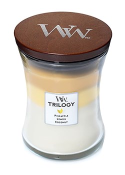 WoodWick Świeca zapachowa &quot;Trilogy - Fruits Of Summer&quot; - 275 g ze sklepu Limango Polska w kategorii Świece i dyfuzory - zdjęcie 173950426