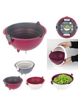 COOK CONCEPT Sitko 2w1 do sałaty - 26,5 x 15,5 x 23,3 cm (produkt niespodzianka) ze sklepu Limango Polska w kategorii Akcesoria kuchenne - zdjęcie 173950845