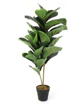 THE HOME DECO FACTORY Sztuczna roślina w kolorze zielonym - wys. 98 x Ø 14 cm ze sklepu Limango Polska w kategorii Doniczki i osłonki - zdjęcie 173951007