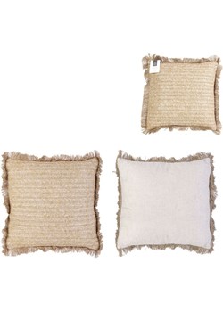 Ethnical Life Poduszka w kolorze beżowo-kremowym - 40 x 40 cm ze sklepu Limango Polska w kategorii Poduszki dekoracyjne - zdjęcie 173951019