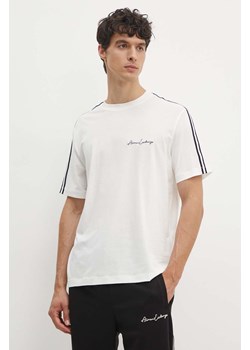 Armani Exchange t-shirt bawełniany męski kolor biały z aplikacją 8NZTSG ZJ9AZ ze sklepu ANSWEAR.com w kategorii T-shirty męskie - zdjęcie 173953575