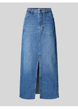Spódnica jeansowa z wpuszczanymi kieszeniami ze sklepu Peek&Cloppenburg  w kategorii Spódnice - zdjęcie 173954389
