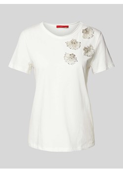 T-shirt z aplikacjami model ‘Voghera’ ze sklepu Peek&Cloppenburg  w kategorii Bluzki damskie - zdjęcie 173954626