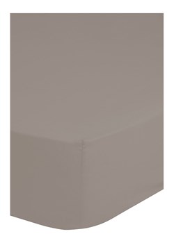 Good Morning Satynowe prześcieradło w kolorze szarobrązowym na gumce ze sklepu Limango Polska w kategorii Prześcieradła - zdjęcie 173954909