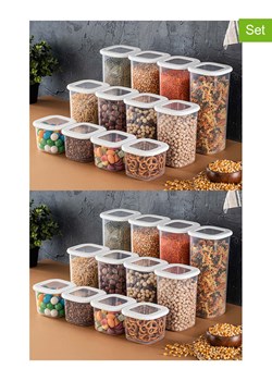 Violeta Home Pojemniki (24 szt.) w kolorze białym ze sklepu Limango Polska w kategorii Pojemniki kuchenne - zdjęcie 173954945