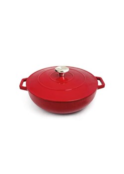 Brandt Garnek w kolorze czerwonym do duszenia - Ø 25 cm ze sklepu Limango Polska w kategorii Garnki - zdjęcie 173955059