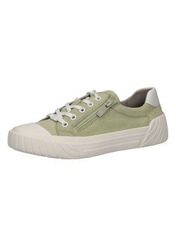 Caprice Skórzane sneakersy w kolorze zielonym ze sklepu Limango Polska w kategorii Trampki damskie - zdjęcie 173955487