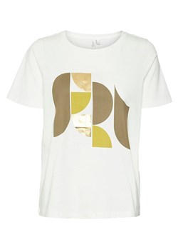 Vero Moda Koszulka w kolorze białym ze sklepu Limango Polska w kategorii Bluzki damskie - zdjęcie 173956229