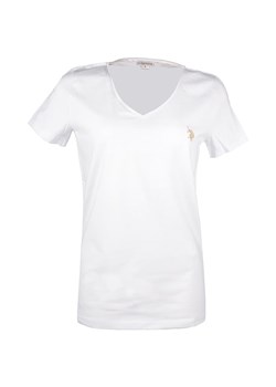 U.S. Polo Assn. Koszulka w kolorze białym ze sklepu Limango Polska w kategorii Bluzki damskie - zdjęcie 173956327