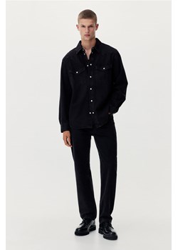 H & M - Straight Relaxed Jeans - Czarny ze sklepu H&M w kategorii Jeansy damskie - zdjęcie 173957835