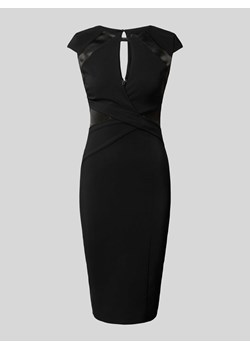 Sukienka koktajlowa o długości do kolan w stylu kopertowym ze sklepu Peek&Cloppenburg  w kategorii Sukienki - zdjęcie 173957915