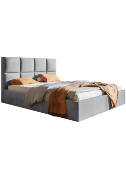 Podwójne łóżko ze schowkiem 140x200 Nikos 2X - 36 kolorów ze sklepu Edinos.pl w kategorii Łóżka i materace - zdjęcie 173958386