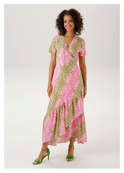 Aniston Sukienka w kolorze jasnoróżowo-beżowym ze sklepu Limango Polska w kategorii Sukienki - zdjęcie 173960328