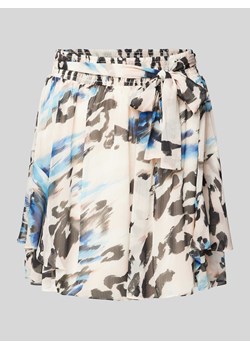 Spódnica mini z wiązanym paskiem model ‘LAILA’ ze sklepu Peek&Cloppenburg  w kategorii Spódnice - zdjęcie 173962648