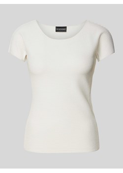 T-shirt z fakturowanym wzorem ze sklepu Peek&Cloppenburg  w kategorii Bluzki damskie - zdjęcie 173962705