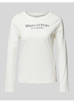 Bluzka z długim rękawem i nadrukiem z logo ze sklepu Peek&Cloppenburg  w kategorii Bluzki damskie - zdjęcie 173962786