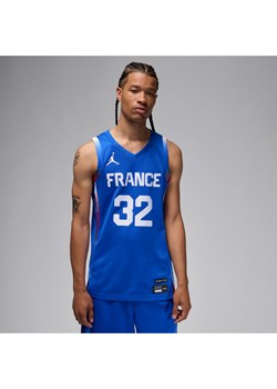 Męska koszulka do koszykówki Jordan Victor Wembanyama France Limited Road – replika - Niebieski ze sklepu Nike poland w kategorii T-shirty męskie - zdjęcie 173963069