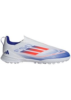 Buty piłkarskie adidas F50 League Ll Tf Jr IF1376 niebieskie ze sklepu ButyModne.pl w kategorii Buty sportowe dziecięce - zdjęcie 173963695