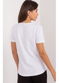 Biały t-shirt damski RV-BZ-9479.64, Kolor biały, Rozmiar uniwersalny, Relevance ze sklepu Primodo w kategorii Bluzki damskie - zdjęcie 173964228