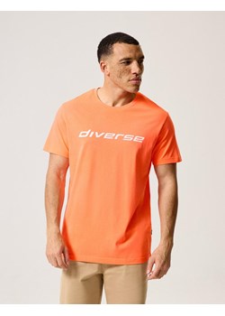 Koszulka CORE NEON Neon Koral S ze sklepu Diverse w kategorii T-shirty męskie - zdjęcie 173964347