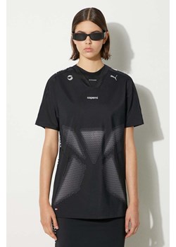 Coperni t-shirt PUMA x COPERNI Football Jersey damski kolor czarny 62798201 ze sklepu PRM w kategorii Bluzki damskie - zdjęcie 173964576