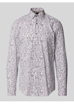 Koszula biznesowa o kroju slim fit z kołnierzykiem typu kent model ‘Hank’ ze sklepu Peek&Cloppenburg  w kategorii Koszule męskie - zdjęcie 173966608