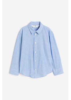 H & M - Bawełniana koszula - Niebieski ze sklepu H&M w kategorii Koszule chłopięce - zdjęcie 173968117