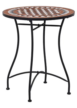 Okrągły stolik bistro z ceramicznym blatem D2-T33 ze sklepu Edinos.pl w kategorii Stoły ogrodowe - zdjęcie 173969239