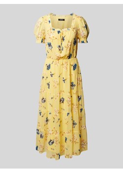 Sukienka midi z kwiatowym wzorem model ‘RASTUNETTE’ ze sklepu Peek&Cloppenburg  w kategorii Sukienki - zdjęcie 173969526