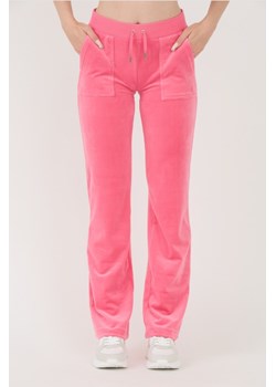JUICY COUTURE Różowe spodnie dresowe Del Ray Pocketed Pant, Wybierz rozmiar XS ze sklepu outfit.pl w kategorii Spodnie damskie - zdjęcie 173970219