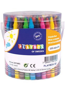Playbox Kredki świecowe (100 szt.) ze sklepu Limango Polska w kategorii Zabawki - zdjęcie 173970817