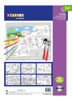 Playbox Podkładki DIY (24 szt.) - 3+ ze sklepu Limango Polska w kategorii Zabawki - zdjęcie 173970936