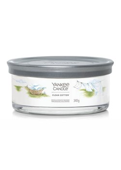 Yankee Candle Świeca zapachowa &quot;Clean Cotton&quot; - 340 g ze sklepu Limango Polska w kategorii Świece i dyfuzory - zdjęcie 173971315
