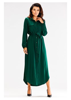 Awama Sukienka w kolorze zielonym ze sklepu Limango Polska w kategorii Sukienki - zdjęcie 173971498