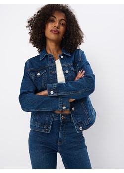Mohito - Kurtka jeansowa - niebieski ze sklepu Mohito w kategorii Kurtki damskie - zdjęcie 173972639