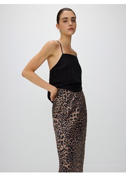 Reserved - Spódnica midi w zwierzęcy wzór - wielobarwny ze sklepu Reserved w kategorii Spódnice - zdjęcie 173974025