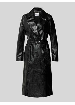 Płaszcz z imitacji skóry model ‘QUEEN’ ze sklepu Peek&Cloppenburg  w kategorii Płaszcze damskie - zdjęcie 173976509
