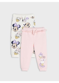 Sinsay - Spodnie dresowe 2 pack Myszka Miki - różowy ze sklepu Sinsay w kategorii Odzież dla niemowląt - zdjęcie 173977028