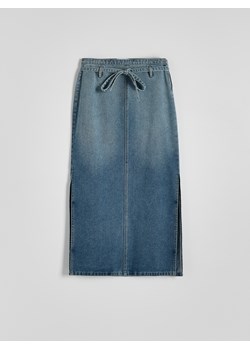 Reserved - Jeansowa spódnica maxi - niebieski ze sklepu Reserved w kategorii Spódnice - zdjęcie 173977109
