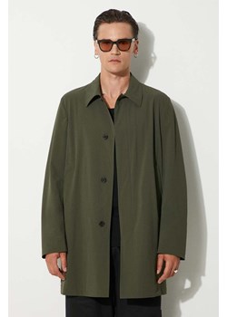 Paul Smith płaszcz męski kolor zielony przejściowy M1R-061Z-N02382 ze sklepu PRM w kategorii Płaszcze męskie - zdjęcie 173978037